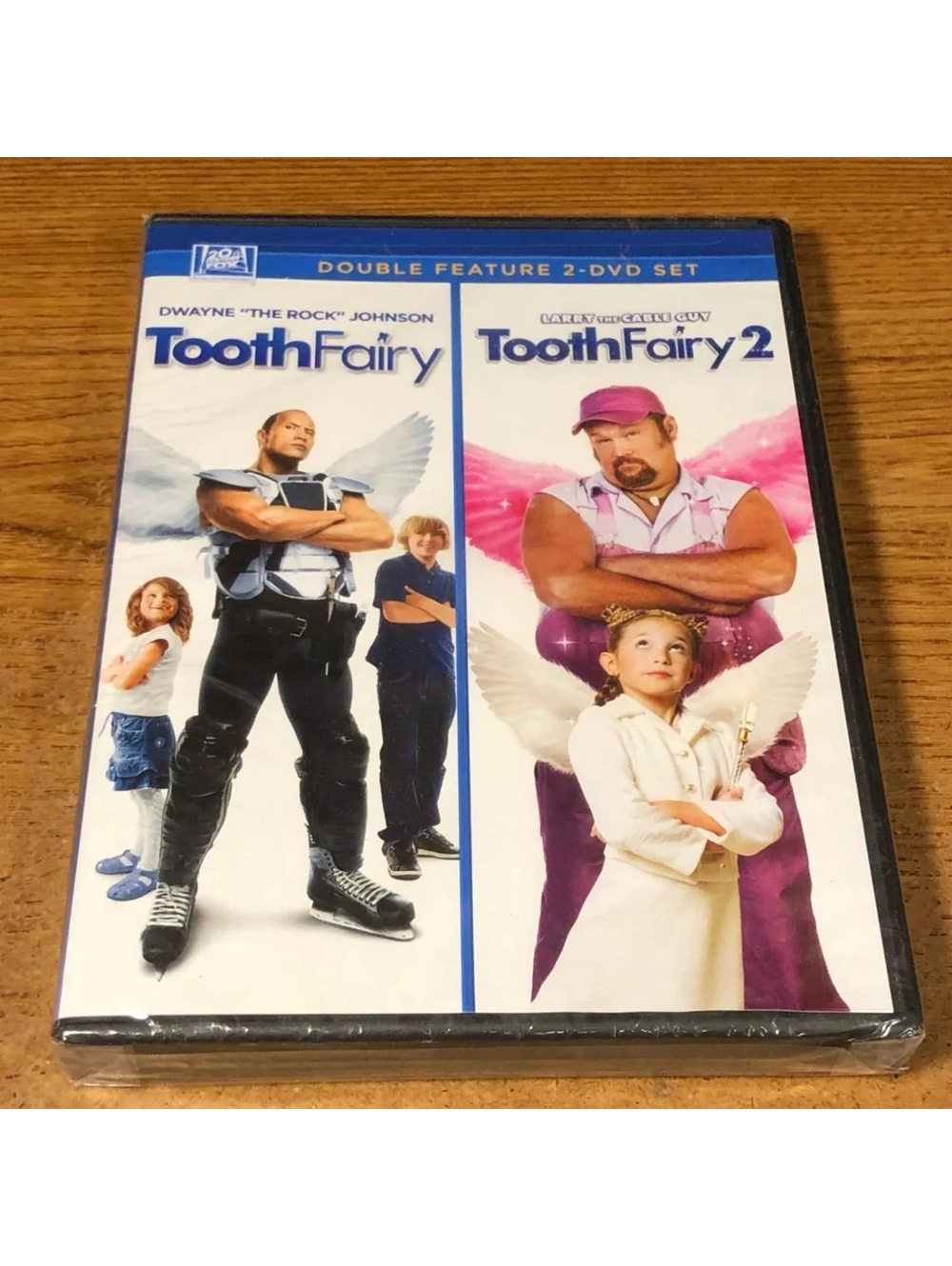 Tooth Fairy 1 & 2 - Dwayne "the Rock" Johnson / Larry the Cable Guy (DVD) Sealed